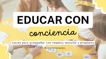 Vista previa - Presentaciones - CURSO COMPLETO: Educar con conciencia (5 módulos) - Portada