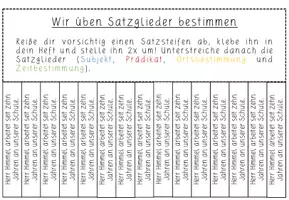 Vorschau - Arbeitsblätter - Wachsendes Materialpaket Abreißzettel (Deutsch Kl.3-4) - Seite 2