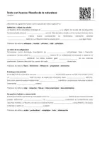 Vista previa - Hojas de trabajo - Filosofía de la naturaleza - página 1
