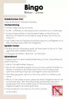 Vorschau - Spiele - Wohnen Zimmer Haus - Bingo Spiel DaZ DaF Sprachförderung Grundschule - Seite 2
