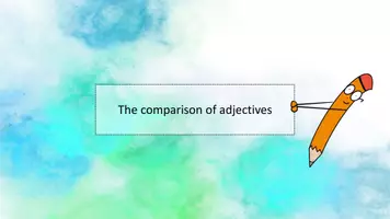 Vorschau - Präsentationen/Tafelbilder - comparison of adjectives - Seite 1