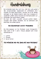 Vorschau - Arbeitsblätter - Mini-Lesespur Strandtag für Erstleser | 3-fach differenziert | Klasse 1–2 - Seite 1