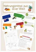 Vorschau - Stundenentwürfe - Nahrungsmittel aus aller Welt - Deckblatt