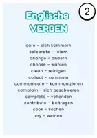 Vorschau - Fördermaterial/Inklusion - Das große Englische-Verben-Quiz - Teil 2 (ab Klasse 7) - Seite 2