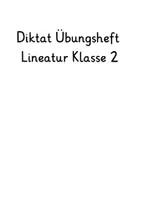 Vorschau - Arbeitsblätter - Diktat Frühling: Klasse 2 und 3. Übungsheft / Lerntheke inklusive Wortkarten und Schleichdiktat. Rechtschreibung. - Seite 2