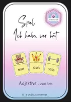 Vorschau - Spiele - Adjektive - Spiel "Ich habe, wer hat" - Deckblatt