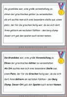 Vorschau - Fördermaterial/Inklusion - Die antiken Olympischen Spiele Spezial: Fehlerteufel Lesekarten Großschreibung - Seite 3