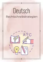 Vorschau - Unterrichtsreihen - Deutsch Rechtschreibstrategien Aufgaben - Deckblatt