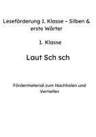 Vorschau - Arbeitsblätter - Leseförderung 1. Klasse – Laut Sch; sch - Seite 1