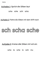 Vorschau - Arbeitsblätter - Leseförderung 1. Klasse – Laut Sch; sch - Seite 2