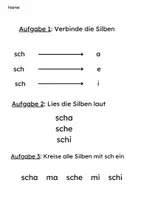 Vorschau - Arbeitsblätter - Leseförderung 1. Klasse – Laut Sch; sch - Seite 3