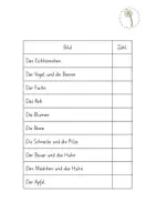 Vorschau - Arbeitsblätter - Lesespaziergang - Natur - mehrfach differenziert - Seite 3