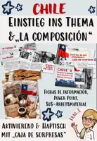 Vorschau - Stundenentwürfe - Conocer Chile - Einstieg ins Thema mit Caja de Sorpresas - Deckblatt