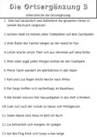Vorschau - Arbeitsblätter - Die Ortsergänzung - Seite 2