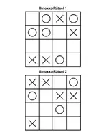 Vorschau - Spiele - 100 Binoxxo Logikrätsel für Kinder (4×4 & 6×6) – mit Lösungen - Seite 2