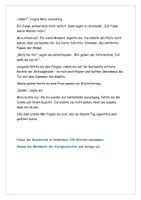 Vorschau - Arbeitsblätter - Kurzgeschichte Inhaltsangabe + Merkmale mit Lösung 2 - Seite 3