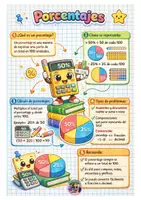 Vista previa - Hojas de trabajo - PORCENTAJES Y PROPORCIONALIDAD - ESQUEMAS Y EJERCICIOS - página 2
