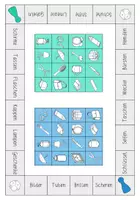 Vorschau - Spiele - Nomen - Bingo - Einzahl & Mehrzahl - Seite 2