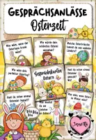 Vorschau - Spiele - Erzählkarten / Gesprächskarten / Schreibanlass zu Ostern - Deckblatt