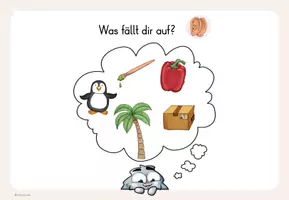 Vorschau - Poster - Buchstabeneinführung P p - Bildwortkarten und Tafelbilder - Seite 3