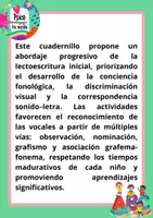 Vista previa - Hojas de trabajo - PRIMEROS PASOS EN LA LECTOESCRITURA (1) - página 1