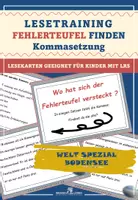 Vorschau - Fördermaterial/Inklusion - Bodensee Spezial: Fehlerteufel Lesekarten Kommasetzung - Deckblatt