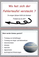 Vorschau - Fördermaterial/Inklusion - Bodensee Spezial: Fehlerteufel Lesekarten Kommasetzung - Seite 2