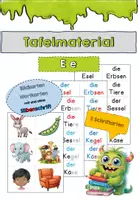 Vorschau - Präsentationen/Tafelbilder - Ee Wortschatz Tafelmaterial Bildkarten - Deckblatt