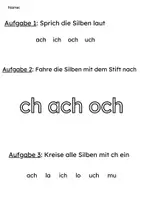 Vorschau - Arbeitsblätter - Leseförderung 1. Klasse – Laut ch - Seite 2