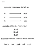 Vorschau - Arbeitsblätter - Leseförderung 1. Klasse – Laut ch - Seite 3