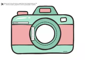 Vista previa - Tarjetas / Manipulativos - FLIPBOOK: CÁMARA DE FOTOS MI FAMILIA - página 1