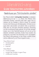Vorschau - Arbeitsblätter - Bildergeschichten Frühling | Geschichten schreiben Klasse 1 - Seite 3
