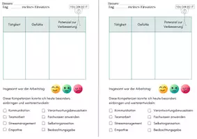 Vorschau - Interaktives Material - Reflexion Praxiseinsatz - Pflegetagebuch - Seite 3