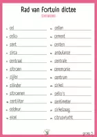 Voorbeeld - Spelling - Groep 5 - Staal2 - Rad van Fortuin dictee - Pagina 2
