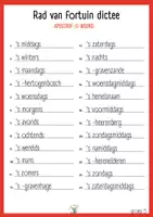 Voorbeeld - Spelling - Groep 5 - Staal2 - Rad van Fortuin dictee - Pagina 3