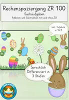 Vorschau - Spiele - Ostern Sachaufgaben Rechenspaziergang ZR100 - Deckblatt