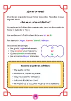 Vista previa - Hojas de trabajo - Verbos en Infinitivo - página 3