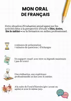 Aperçu - Fiches - oral français - Page 1