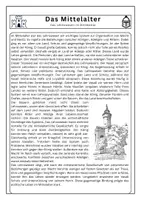 Vorschau - Arbeitsblätter - Lehnswesen im Mittelalter | Geschichte Klasse 5/6 - Seite 1