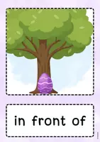 Vorschau - Bildkarten - Prepositions of Place - Flashcards/ Word + Picture Cards - Seite 2