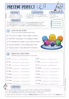 Vorschau - Arbeitsblätter - Arbeitsblätter zum Present Perfect - Seite 2