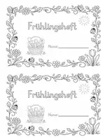 Vorschau - Arbeitsblätter - Frühlingsheft - Deutsch & Mathe Rätsel und Co für Klasse 1 - Seite 3
