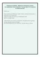 Vorschau - Spiele - Emotionen-Bildkarten kostenlos – Autismus & Förderunterricht - Seite 1