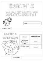 Vista previa - Manualidades / Dibujos para colorear - Rotation and Revolution - Portada