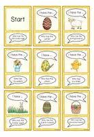 Vorschau - Spiele - Englisch Easter - I have ... who has ...? - Seite 1