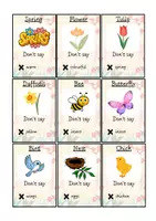 Vorschau - Spiele - Don't Say It - Spring and Easter Englisch Sek I differenziert - Seite 2