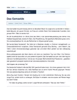 Vorschau - Unterrichtsreihen - Lesekompetenz A2+/B1 – Krimi mittel ++ | Das Gemälde (Band 6) - 7./8. Klasse / Schulstufe - Seite 1