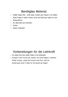 Vorschau - Mal- und Bastelvorlagen - Affirmationskarte mit persönlichen Stärken (Klasse 1 und 2) - Seite 1