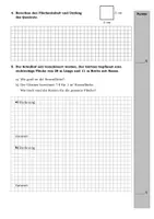 Vorschau - Klassenarbeiten - Klassenarbeit - Flächenberechnung l Mathematik Klasse 6 - Seite 1