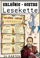 Vorschau - Spiele - lesekette : Erlkönig - Goethe - Deckblatt